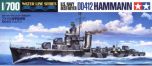 Tamiya 1/700 Navy Destroyer DD412 Hammann # 31911 - Plastic Model Kit