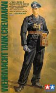 Tamiya 1/16 Wehrmacht Tank Crewman # 36301 - Plastic Model Kit