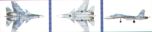 Trumpeter 1/700 Sukhoi Su-33 Flanker (12 in box) # 03410 - Plastic Model Kit