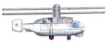 Trumpeter 1/700 Kamov Ka-27 Helix (6 in box) # 03415 - Plastic Model Kit