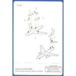 Trumpeter 1/700 B-25B Mitchell (6 per box) # 03401 - Plastic Model Kit