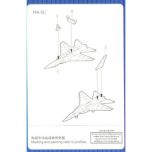 Trumpeter 1/700 RA-5C Vigilante (6 in box) # 03420 - Plastic Model Kit