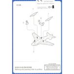 Trumpeter 1/700 A-6E Intruder (6 in box) # 03421 - Plastic Model Kit