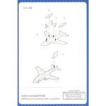 Trumpeter 1/700 EA-6B Prowler (6 in box) # 03433 - Plastic Model Kit