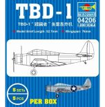 Trumpeter 1/200 Douglas TBD-1 'Devastator' (Qty 5) # 04206