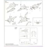 Trumpeter 1/350 MiG-29K Fulcrum x 6 per sets # 06216 - Plastic Model Kit