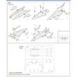 Trumpeter 1/350 Yak-141 Freestyle x 6 sets # 06217 - Plastic Model Kit