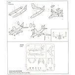 Trumpeter 1/350 A-3D Skywarrior x 6 sets # 06223 - Plastic Model Kit