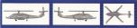 Trumpeter 1/350 Sikorsky HH-60H Rescue Hawk x 6 # 06232 - Plastic Model Kit