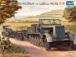 Trumpeter 1/72 Sd.Kfz.9 Half-track and SdAH 116 Trailer # 07275