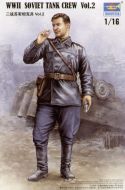 Trumpeter 1/16 WWII Soviet Tank Crew Figure # 00702 - Plastic Model 