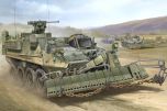 Trumpeter 1/72 US Army M1132 Stryker Engineer Squad Vehicle w/SMP & AMP Mine Plough # 07427