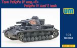Unimodel 1/72 Pz.Kpfw.IV Ausf.E WWII German Tank # 543