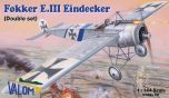 Valom 1/144 Fokker E.III Eindecker (2in1) # 14414 - Plastic Model Kit