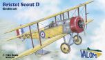 Valom 1/144 Bristol Scout D (Double set. Includes 2 kits) # 14424