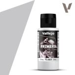 Vallejo 60ml Acrylic Polyurethane Primer Grey # 73601