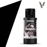 Vallejo 60ml Acrylic Polyurethane Primer Black # 73602