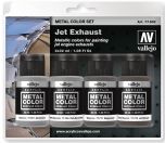 AV Vallejo Metal Color Set Jet Exhaust # 77602
