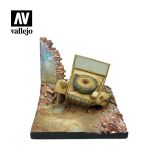 Vallejo Scenics 1/35 Kubelwagen Base (Front) # SC008