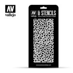  Vallejo Stencils 1/32 Luftwaffe WWII Spots Camo # ST-CAM002