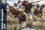 Waterloo 1815 1/72 Italian Bersaglieri 1859 (48 men) # 015 - Plastic Model Figures