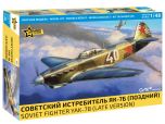 Zvezda 1/48 YAK-7B Late Version Soviet Fighter Aircraft # 4837
