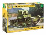 Zvezda 1/35 Soviet Tank T-26 (Twin Turret) # 3542