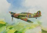 Zvezda 1/144 Hawker Hurricane Mk.I # 6173 - Plastic Model Kit