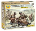 Zvezda 1/72 British Medic Team 1939-1942 # 6228 - Plastic Model Figures