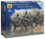 Zvezda 1/72 Russian dragoons 1812-1814 # 6811 - Plastic Model Figures
