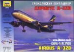 Zvezda 1/144 Civil Airliner Airbus A-320 # 7003 - Plastic Model Kit