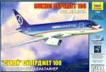 Zvezda 1/144 Sukhoi Superjet 100 # 7009 - Plastic Model Kit