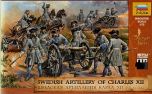 Zvezda 1/72 Swedish Artillery Charles XII # 8066 - Plastic Model Figures