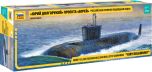 Zvezda 1/350 'Yuri Dolgorukij' Nuclear Submarine # 9061