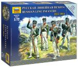 Zvezda 1/72 Russian Line Infantry 1812-1814 # 6808 - Plastic Model Figures