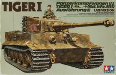Tamiya 1/35 Tiger 1 Ausf.E Sd.Kfz.181 Late version # 35146 - Plastic Model Kit