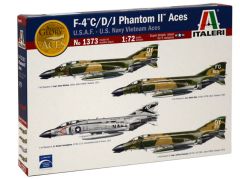 Italeri 1/72 F-4 C/D/J Phantom II ACES USAF-US Navy Vietnam Aces # 1373