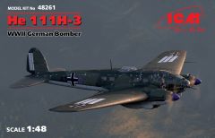 ICM 1/48 He 111H-3, WWII German Bomber (100% new molds) # 48261