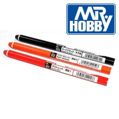 Mr Hobby Weathering Liner Rust Colour Set # PP201 