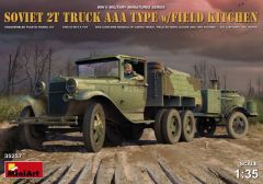 Miniart 1/35 - Soviet 2ton AAA Type Truck w/ Field Kitchen # 35257