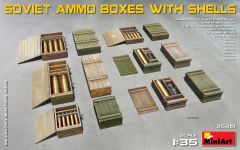 Miniart 1/35 Soviet Ammo Boxes with Shells # 35261