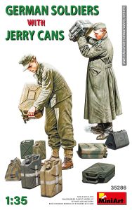 Miniart 1/35 German Soldiers w/ Jerry Cans # 35286