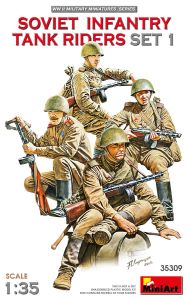 Miniart 1/35 Soviet Infantry Tank Riders Vol 1 # 35309