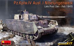 MiniArt 1/35 Pz.Kpfw.IV Ausf. J Nibelungenwerk Late Prod. (Jan – Feb 1945) INTERIOR KIT # 35342