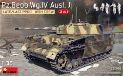 MiniArt 1/35 Pz.Beob.Wg.IV Ausf. J LATE/LAST PROD. 2 IN 1 W/CREW # 35344