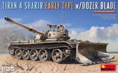 Miniart 1/35  Tiran 4 Sharir Ealry Type w/ Dozer Blade # 37044