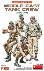 Miniart 1/35 Middle East Tank Crew 1960-70's # 37061