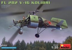 Miniart 1/35 Fl 282 V-16 Kolibri Helicopter # 41002