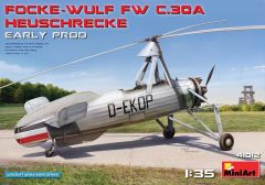 Miniart 1/35 Focke-wulf Fw C.30a Heuschrecke. Early Prod # 41012