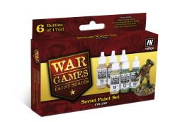Vallejo Model Color Set WWII Wargames Soviet Paint Set # 70159